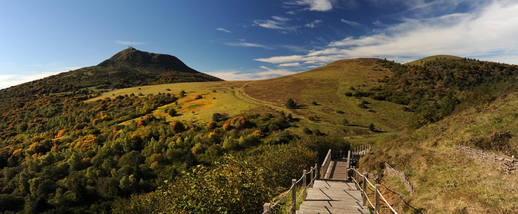 Chaîne des Puys UNESCO - Puy de Dôme proche camping La Bourboule